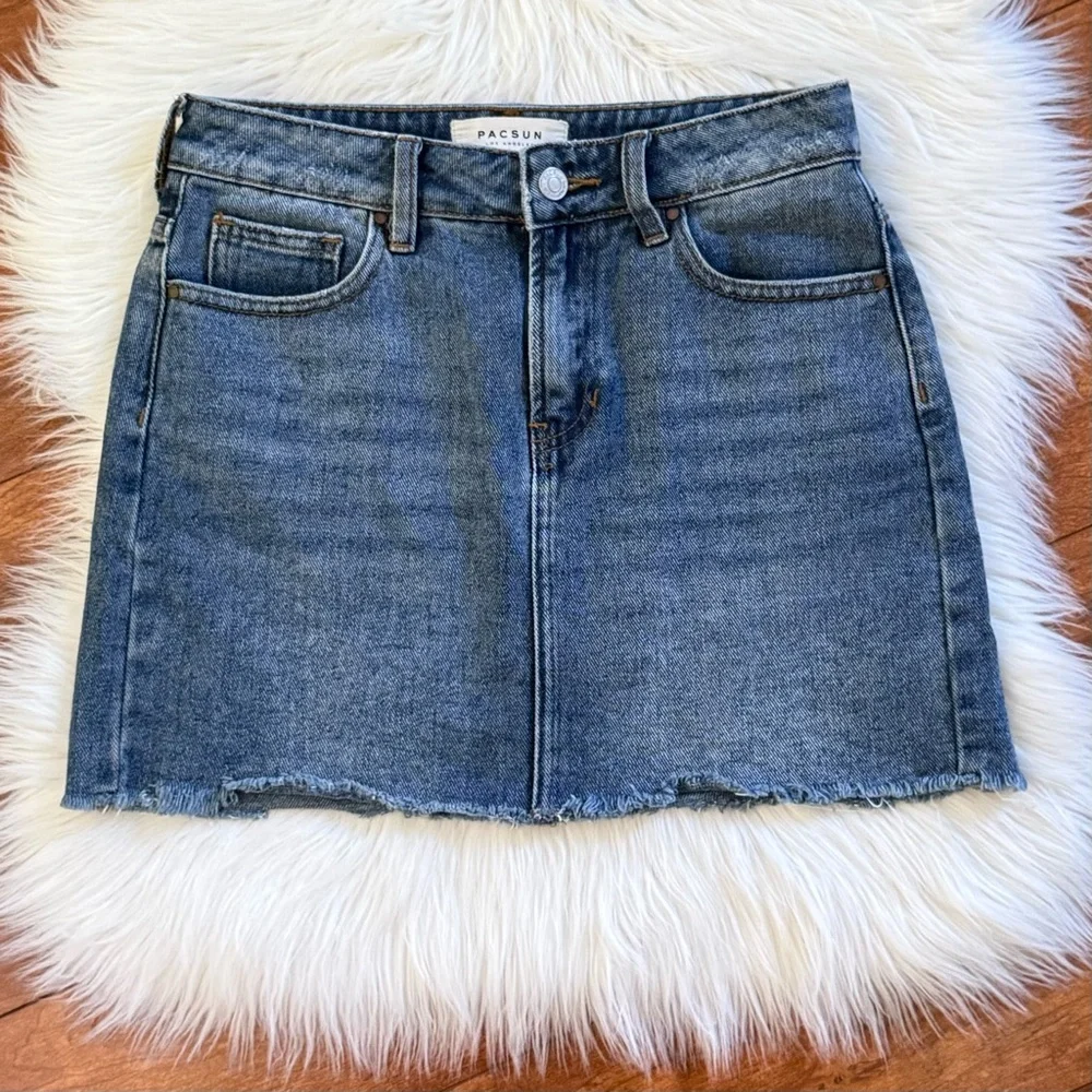 PacSun Classic Blue Mini Skirt-Size 23